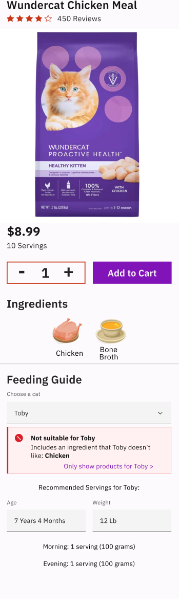 Home Screen Screenshot 1st iteration